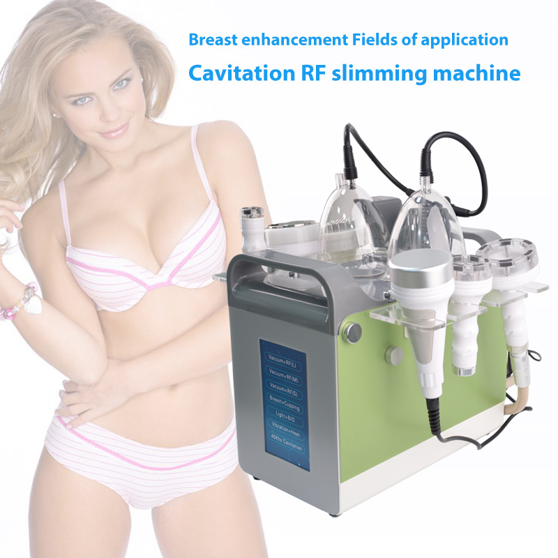 

Fast shipping Vacuum Therapy Massage Slimming Bust Enlarger Breast Enhancement BODY SHAPING Breast Lifting cavitation RF machine