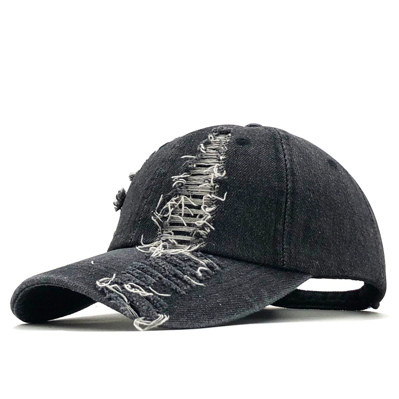 

Women's Baseball Cap Washed retro Denim Snapback Hats Jeans men Female Cap Cowboy Summer Sun Hat, 02
