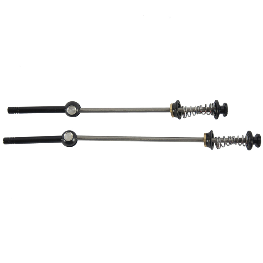 

48.7g 1 Pair Titanium Ti Skewers 100mm/130mm Road Bike Skewer Quick Release Black And Red