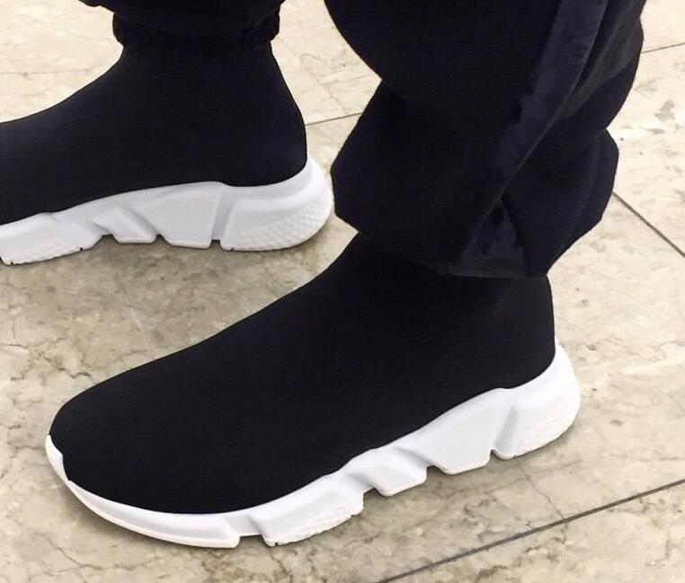 

men womens speed trainer sock boots casual shoes socks boot shoe runner Platform sneakers 36-45, Red