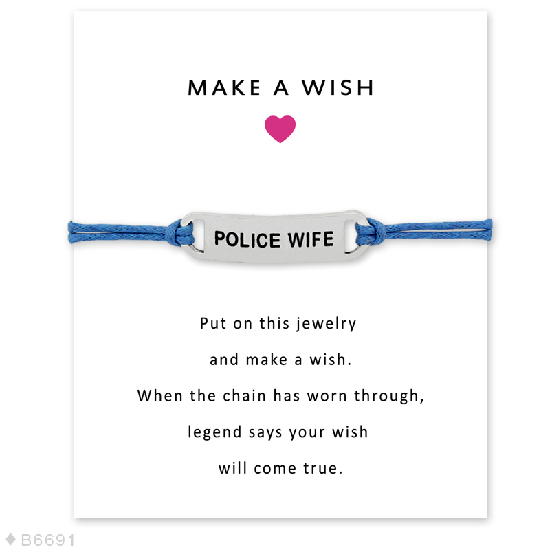 

Make A Silver Policeman Mom Wife Handcuffs Charm Bracelets For Women