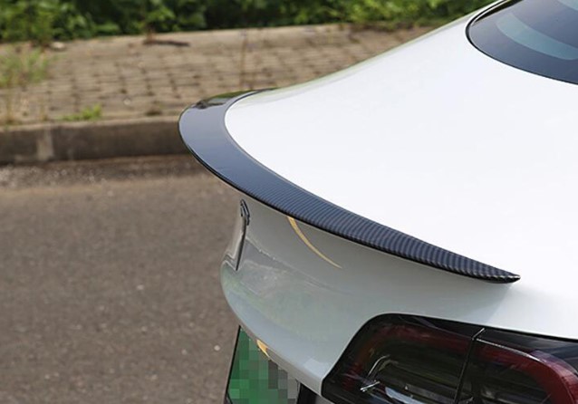 

For Tesla model 3 Spoiler 2016-2019 Tesla model 3 Spoiler YRF ABS plastic Material Car Rear Wing Color Rear Spoiler