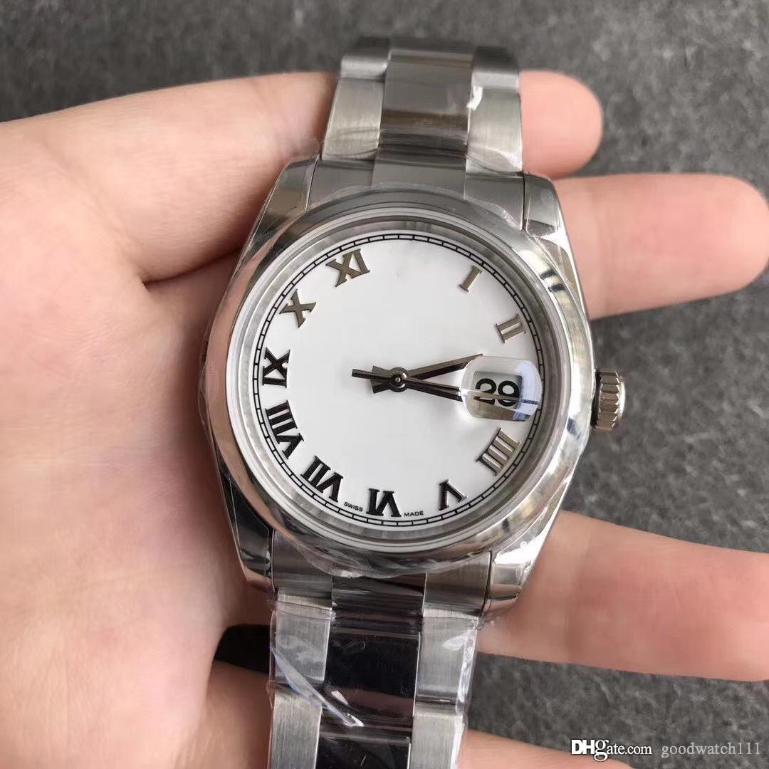 

Datejust luxury men's designer watch 2813 movement 36mm 316L stainless steel case automatic winding sports watch