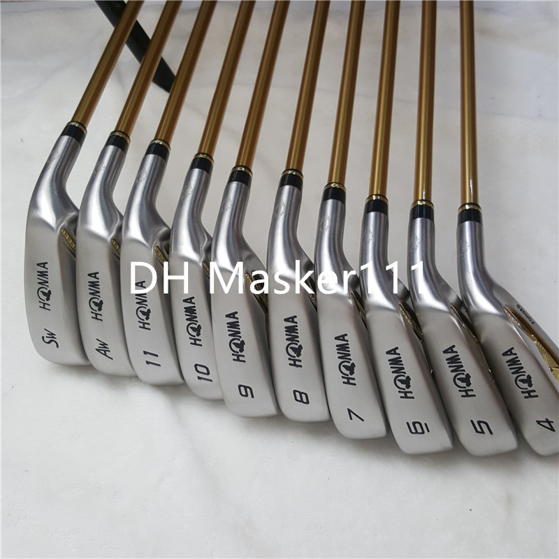 

New Golf Clubs HONMA S-05 4star Golf irons set 4-11.Aw.Sw HONMA IS-05 irons Golf clubs Graphite shaft