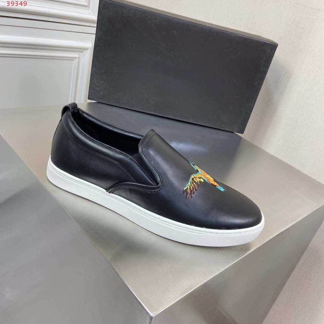 Black Men Shoes Without Laces Online 