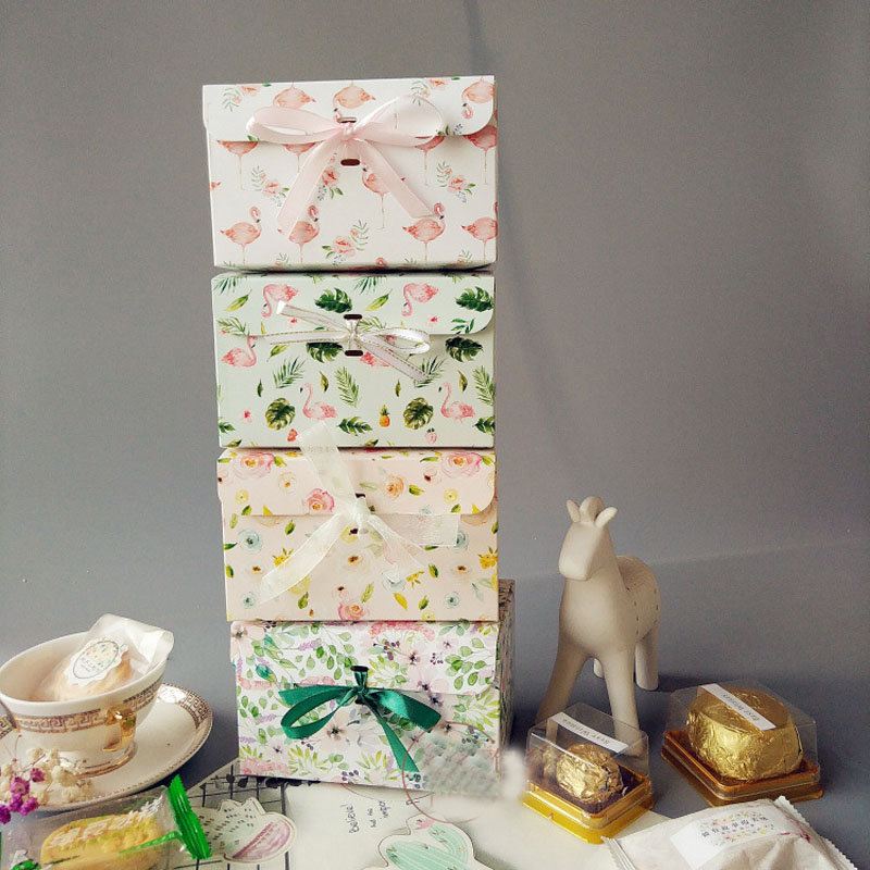 

Party Present Wedding Favor Box Candy Cake Chocolate Packaging Boxes Christmas Gift Boxes
