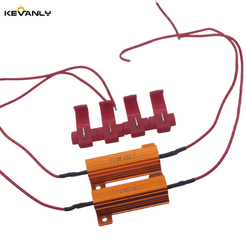 

2X 50W LED Bulb Brake 7443 W21W 7440 P21/5W 1157 P21W 1156 PY21W Turn Signal Light Fog Lamp Load Resistor Fix Error Fast Flash