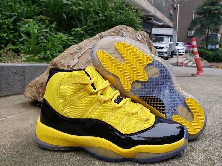 jordan retro amarillo