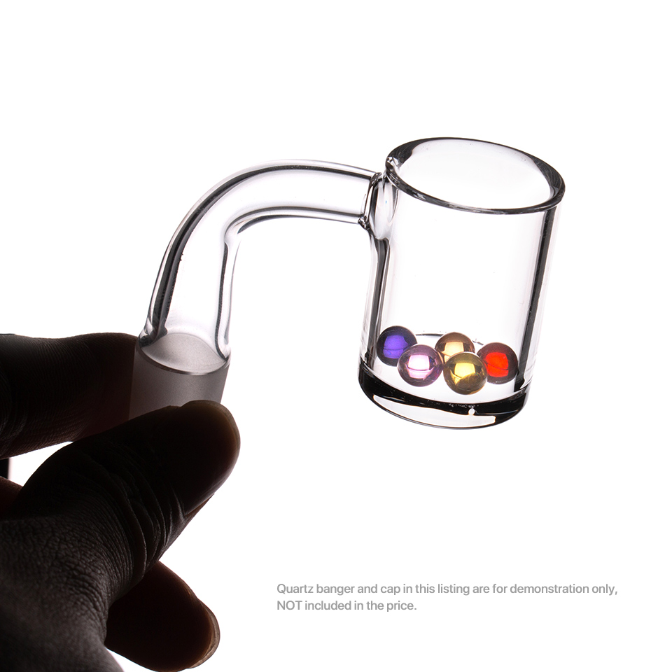 

Factory direct sale Terp Pearl OD 6mm Dab Spinning ball for Hookahs 20mm 25mm 30mm Flat Top Quartz Banger
