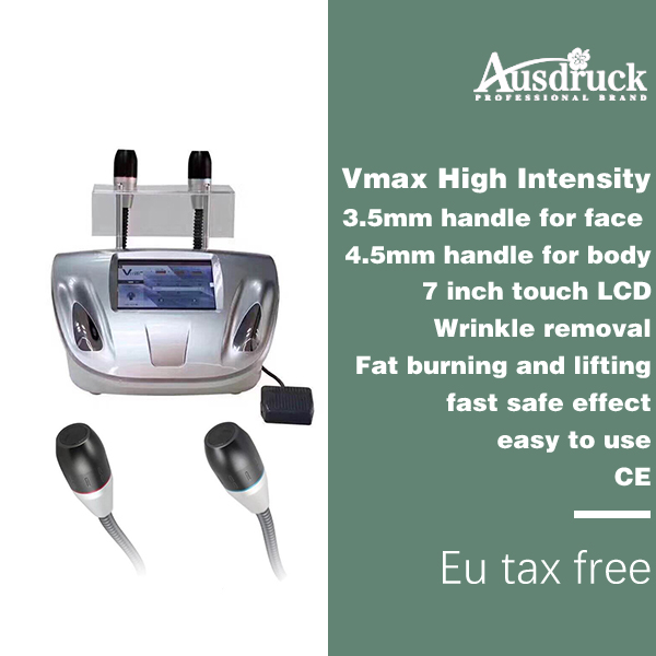 

Newest vmax High Intensity Focused Ultrasound Hifu Face Lift Body Shaping Machine