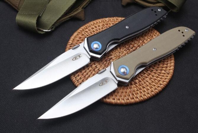 

ZT Zero Tolerance 0372 ZT0372 9Cr18MoV Ball bearing system G10 ZT Folding Knife xmas gift knife for man 1pcs freeshipping