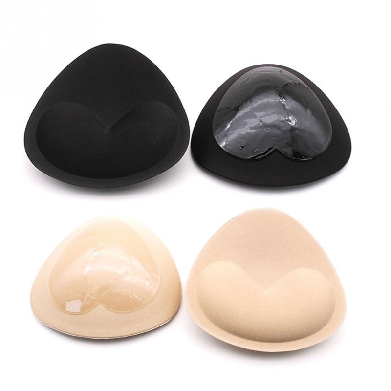 

1pair Breast Pads Push Up Women's Bathing Suit Accessories Silicone Bra Pad Nipple Cover Patch Stickers Sponge Bra Inserts, Blue