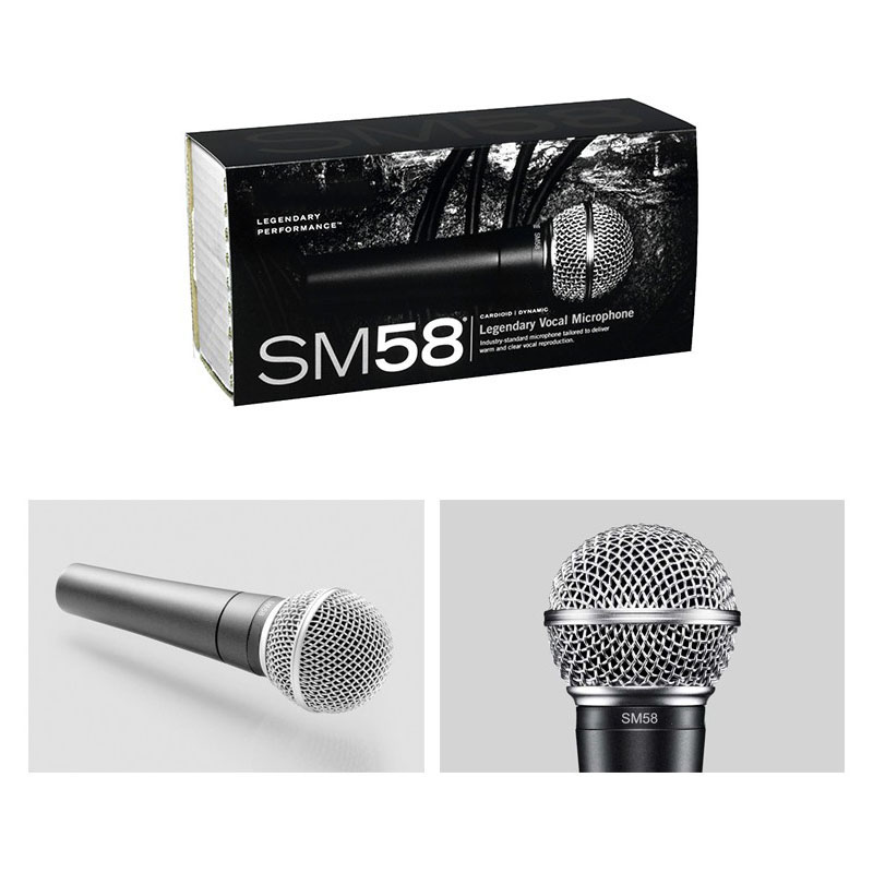 

Hot SM 58 S Dynamic Vocal Microphone With On Off Switch Vocal Wired Karaoke Handheld Mic HIGH QUALITY For Stage And Home Use