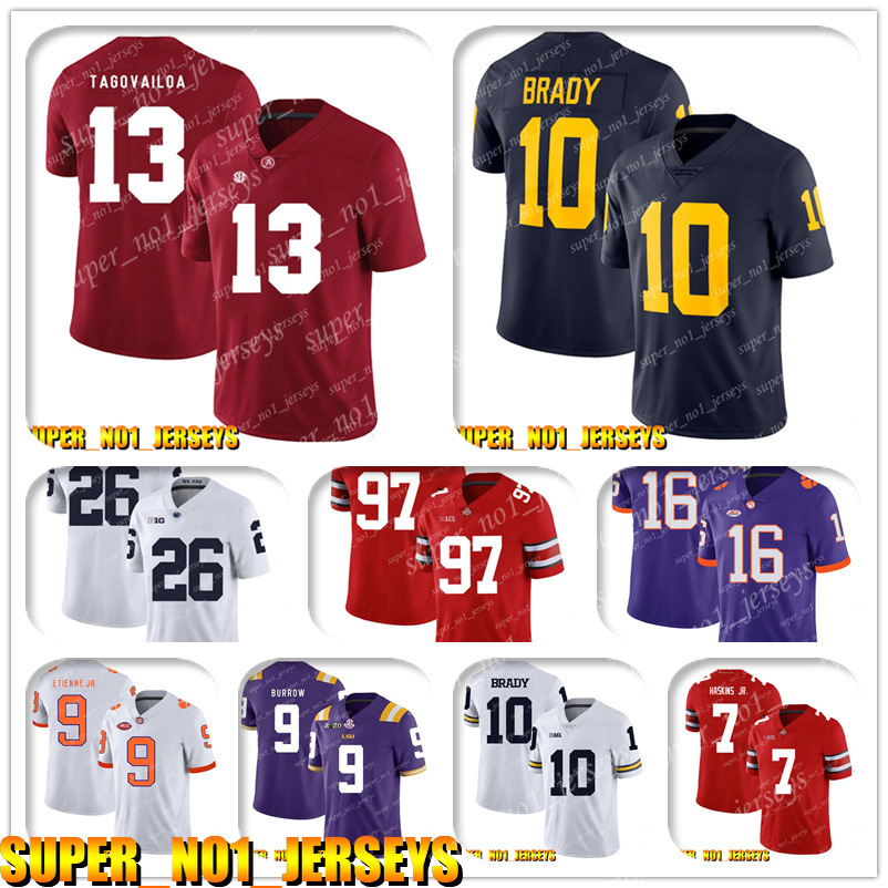 

5-24 NCAA 13 Tua Tagovailo 10 Tom Brady Michigan Wolverines 7 Ben Roethlisberger 19 Juju Smith-Schuster 55 Devin Bush 90 T.J. Watt