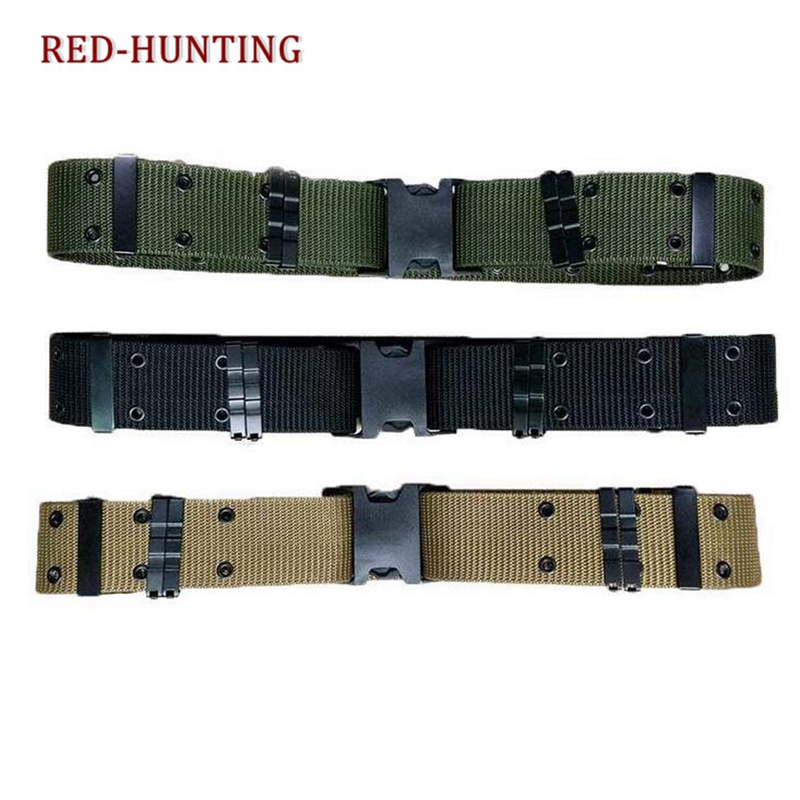 

Newly Colors Available Nylon Belt Men Women Outdoor Sports Tactical Waistband High Quality Nylon Belt, Green