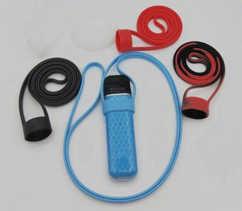 

e cigarette vape smoking Ego One iStick Pico iJust 2 19-25mm Mod Tank silicone lanyard Vape Band O Rings Silicon Necklace Colorful