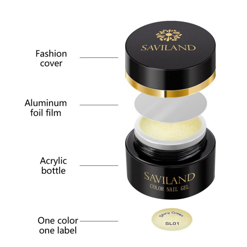 

6 Colors Starry Luminous Top Coat Gel Nail Polish Soak Off UV Led Luminous Lacquer DIY Nail Art, 06