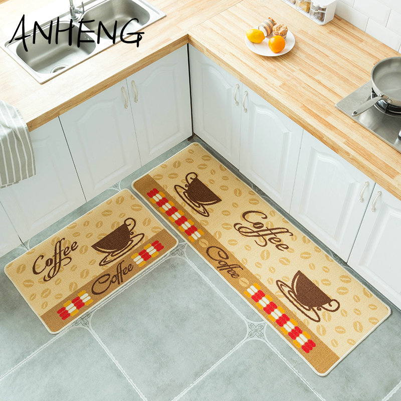 

Kitchen Rug Anti-Slip Carpet Wateproof Bath Rectangle Long Print Fruit absorbent Foyer Prayer Doormat Hallway Mat Home Decro Blanket