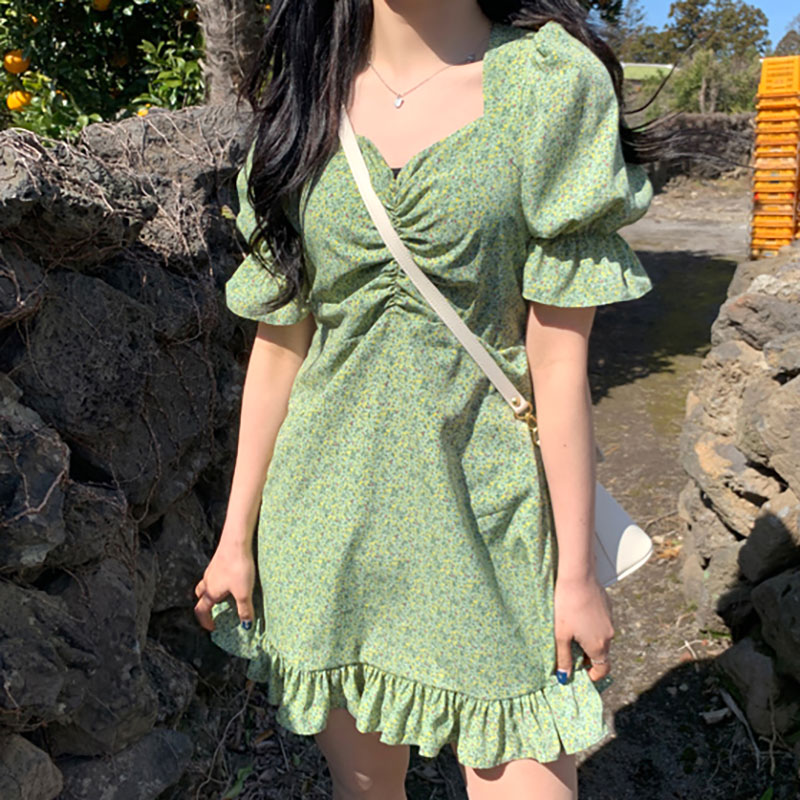 one piece dress neck designs