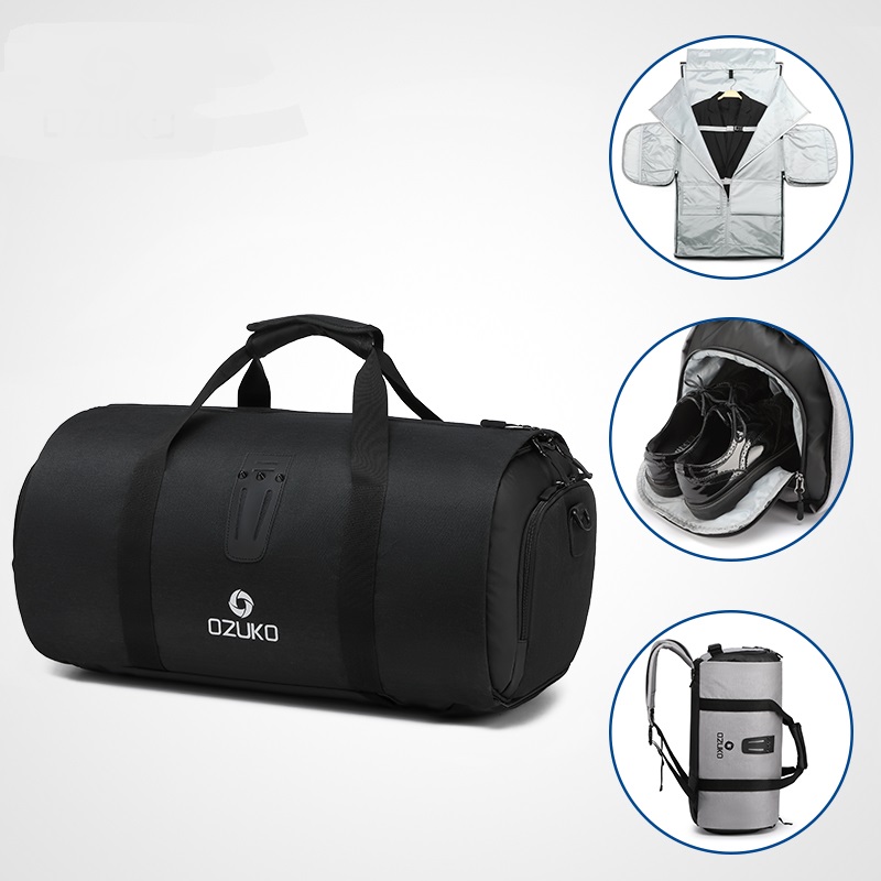 Sea Travel Duffel Bag Luggage Sports Gym Bag With Shoes Compartment Large Capacity Lightweight Duffle Bag For Men Women Sea Travel Duffel Bag Luggage Sports Gym Bag With Shoes Compartment Large Capacity Lightweight Duffle Bag For Men Women