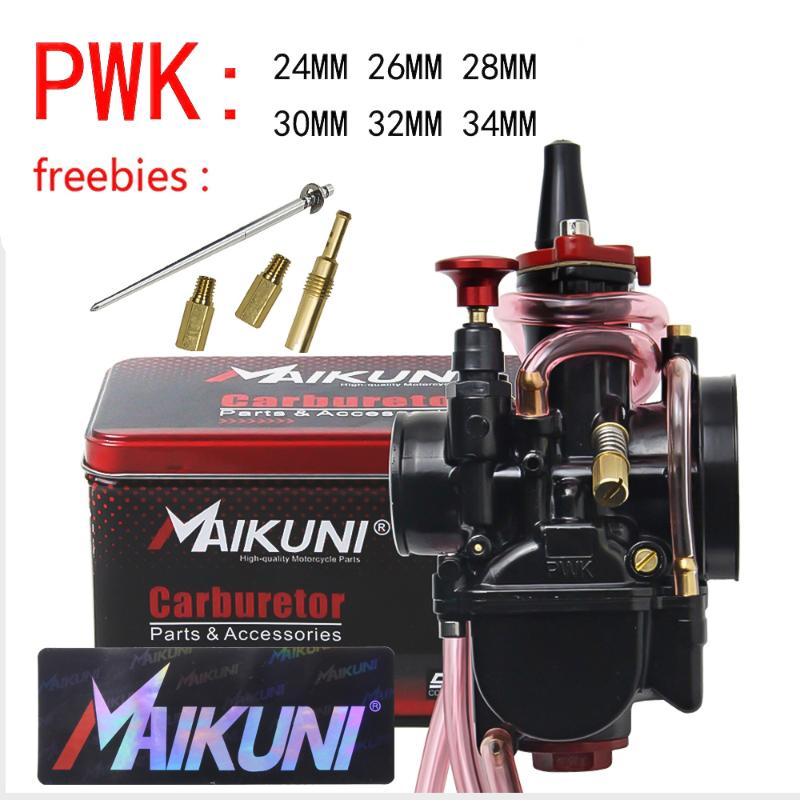 

High Quality 21 24 26 28 30 32 34mm MAIKUNI PWK carburetor for 2T 4T engine motorcycle scooter UTV ATV universal