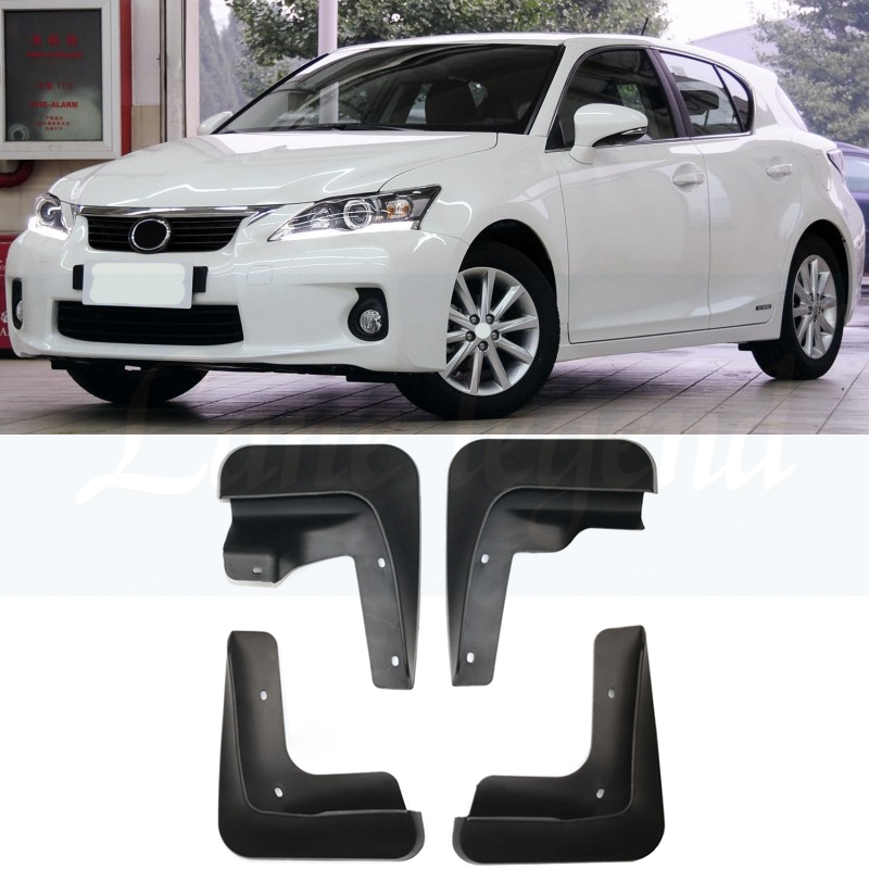 Mud Flaps For Lexus CT 200 CT 200h 2011-2018 Mudflaps Splash Guards Front Rear Mud Flap Mudguards Fender CT200h 2012 2013 2014-image-469129101
