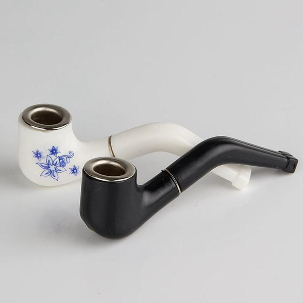 

Super Mini Small Smoking pipes Creative filter cigarette holder Small portable for dry herb Material: Plastic+Metal