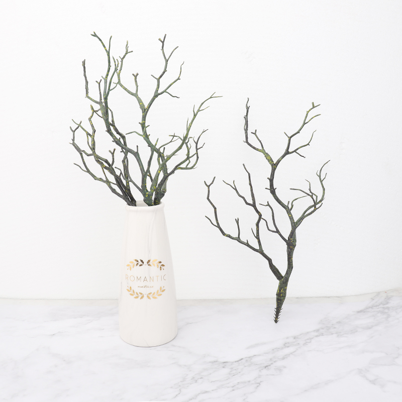 

Black Artificial Tree Branch DIY Party Decoration Plastic Fake Plant Tree for Hotel Store Restaurant Decor Dark Magic Style, White
