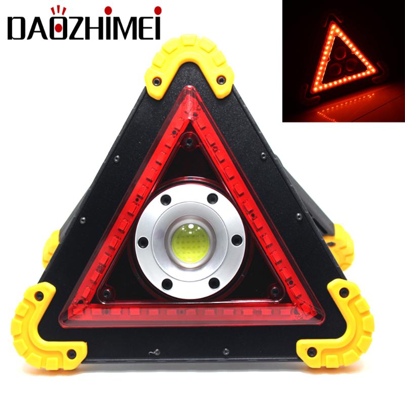

Multifunctional portable Spotlight Rechargeable Led Work Light 18650 Spotlight Vehicle maintenance lamp outdoors Camping lantern