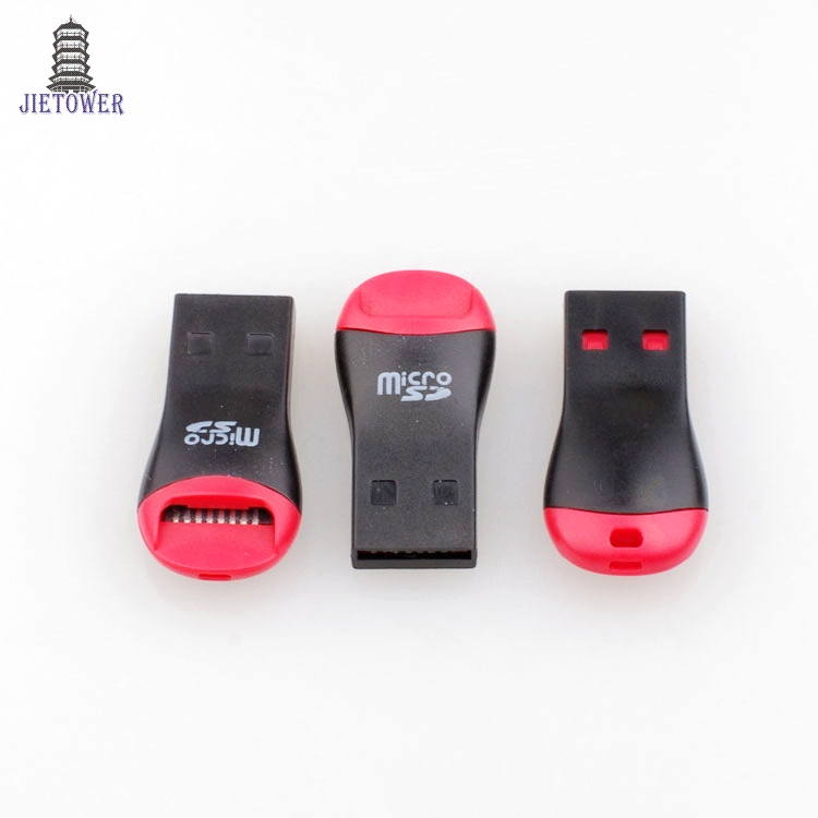 

500pcs/lot USB 2.0 MicroSD T-Flash TF Memory Card Reader whistle Style Free Shipping