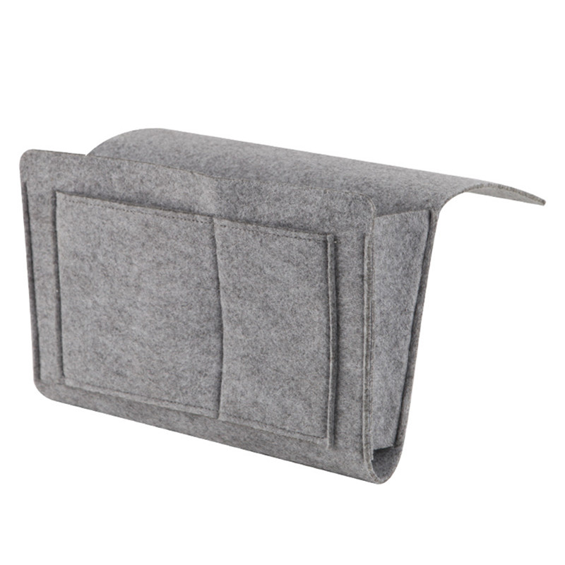 Impermeable Pongee Sill/ón Sof/á Silla bolsa de almacenamiento remoto de control del tel/éfono Miscel/áneas del hogar titular de noche Organizador bolso colgante