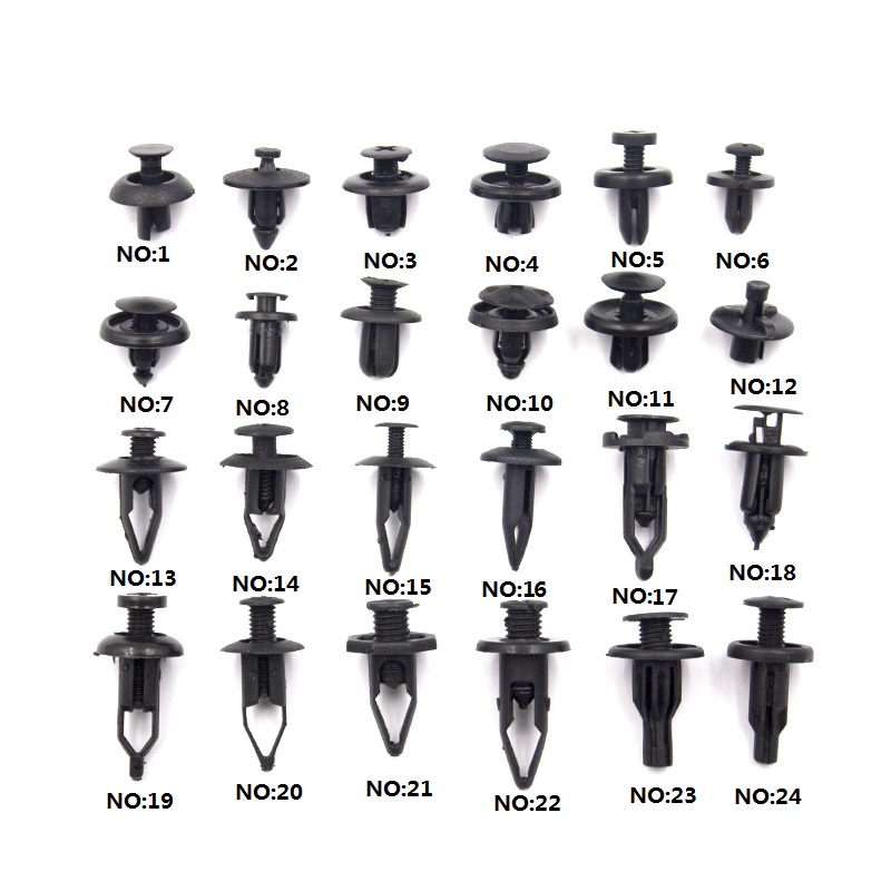 

Mixed High Quality Car Bumper Fender Nylon Plastic Fasteners Clips For Mitsubishi