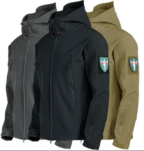 Winter men's Clothing Jacket cold jacket soft shell windproof waterproof mountaineering skiing fishing cycling coat Outerwear