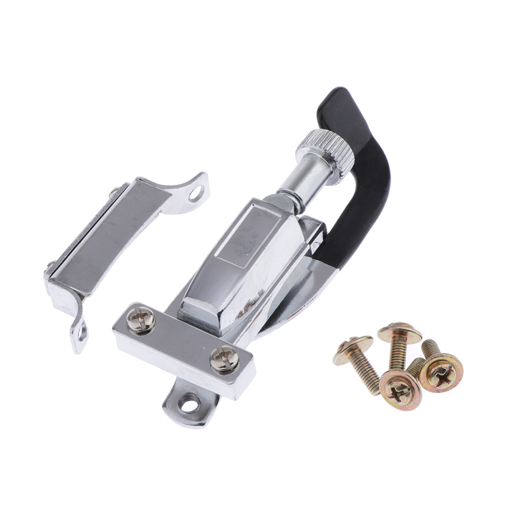 

Silver Metal Strainer Throw Off Butt End Set for Snare Drum Advanced-Type