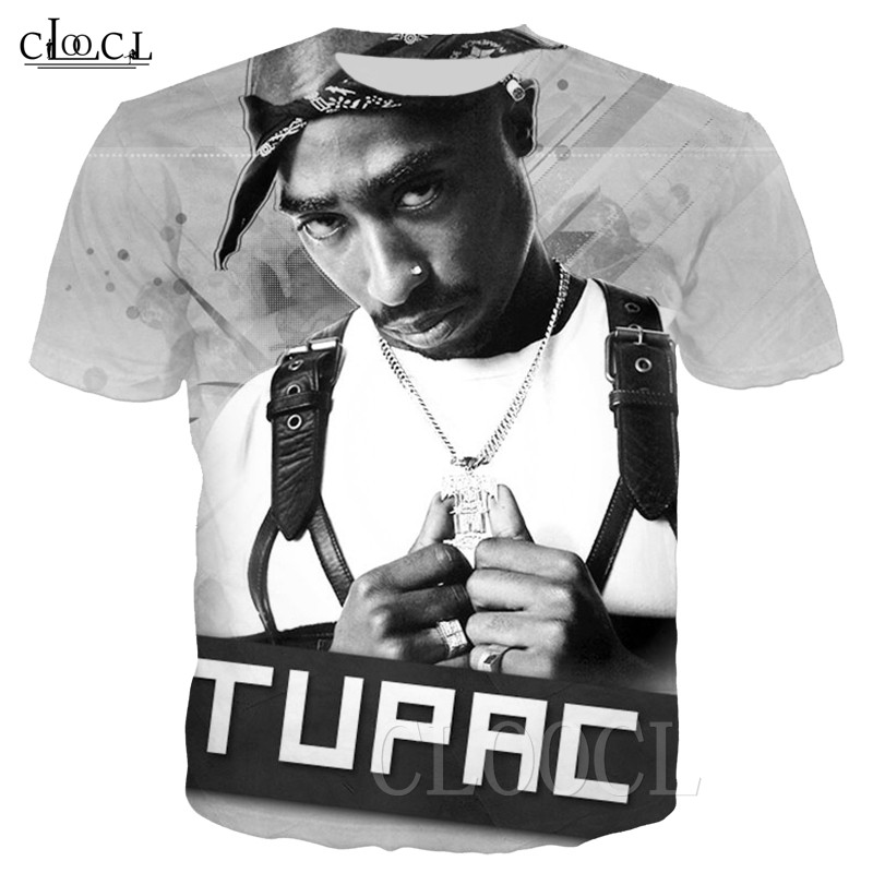 2Pac Tupac Funny T-shirt 3D Print Rock Rapper Tupac Amaru Shakur Tshirt Streetwear Oversized Men Women Hip Hop T Shirt Tees Tops-image-519002933