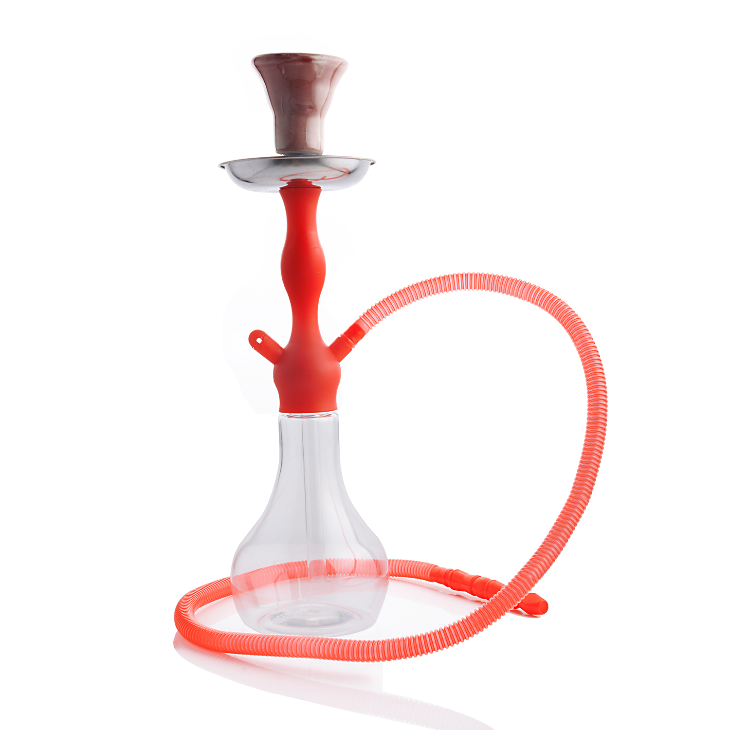 

Tall Bongs One Hose Hookah Shisha water Bong Pipe Complete Glass Vase Tong 13.4 Inchs