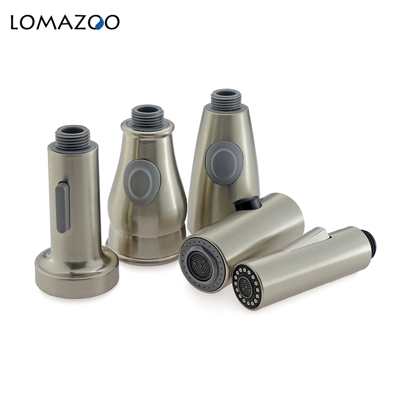 

Kitchen Tap Pull Out Part Kitchen Faucet Faucet Spouts Nozzle Shower Head Attachment On The Tap Nickel Brushed