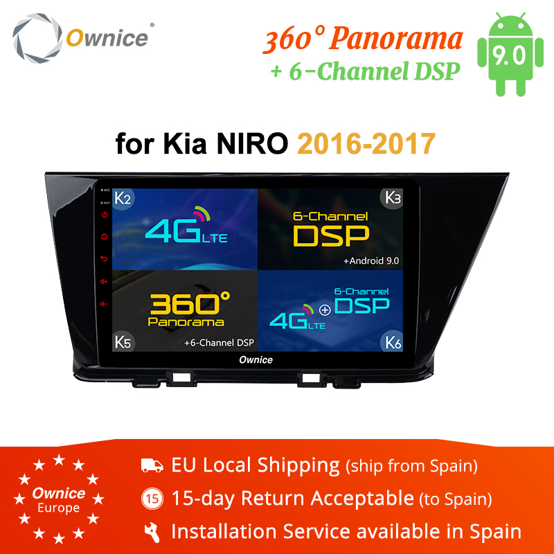 

Ownice k5 k6 Android 9.0 Octa Core For KIA Niro 2016 2017 2018 DSP 4G LTE SPDIF Car DVD Multimedia GPS Navigation DVD Player