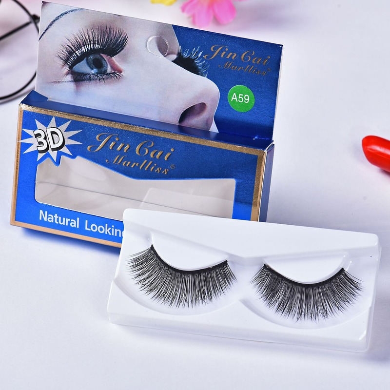 

1 Pairs Mink Eyelashes Natural/Thick 3D Faux Lashes Natural False Eyelash HandMade Eyelashes Makeup Tool Extension Fake Lashes