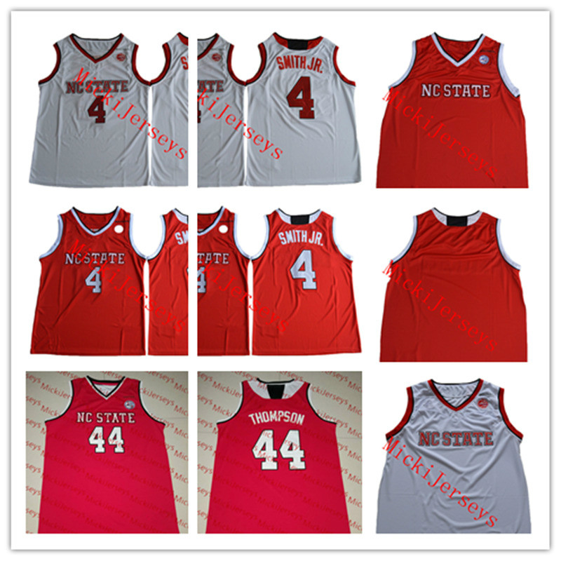

Mens NCAA North Carolina State Wolfpack Dennis Smith Jr. Basketball Jersey Stitched Blank 44 David Thompson NC State Wolfpack Jersey S-3XL, 4 dennis smith jr.