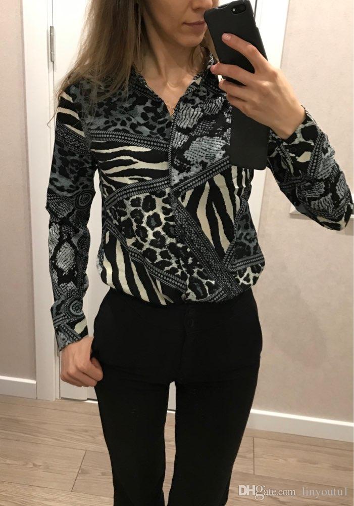 

Women Blouses Fashion Summer Short Sleeve Chiffon Blouse Turn Down Collar Ladies Office Shirt, 3#