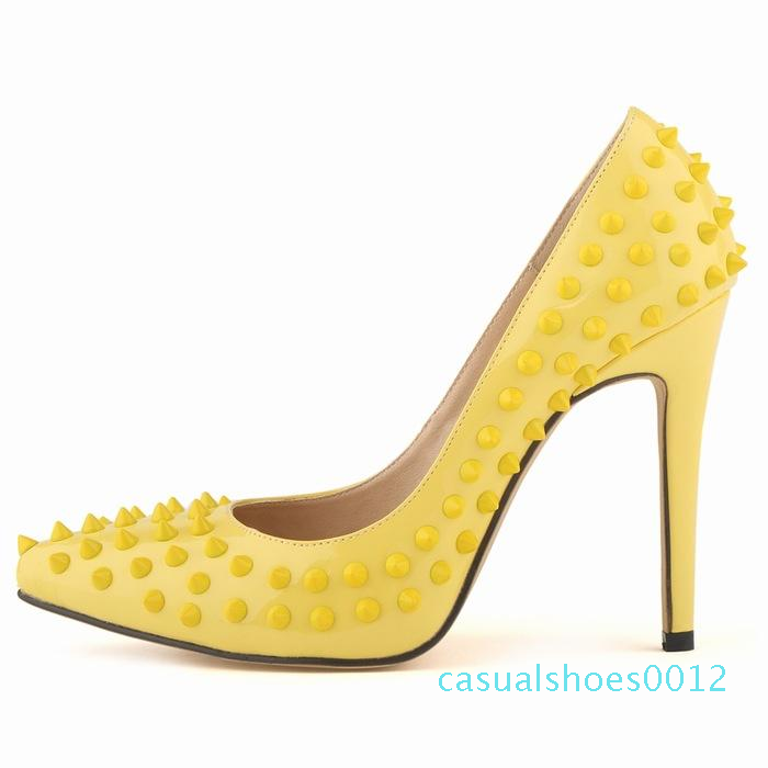 yellow heels size 11