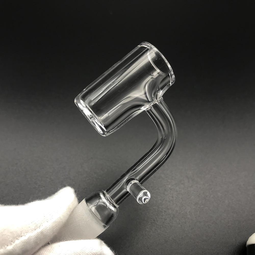 

2mm 4mm Clear Bottom Quartz nail Banger With 15.5mm 20mm Smoking Dab Nail 10mm 14mm 18mm Male Female Quartz Dab RigBanger