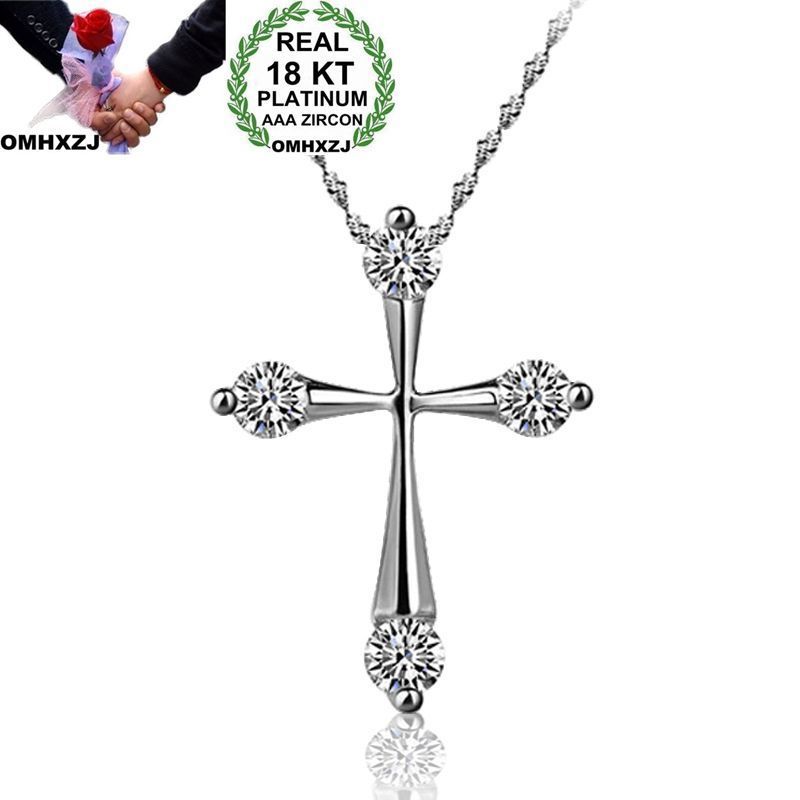 50/100pcsWholesale Fashion Stainless Steel Men Women Silver Necklace Cross Chain
