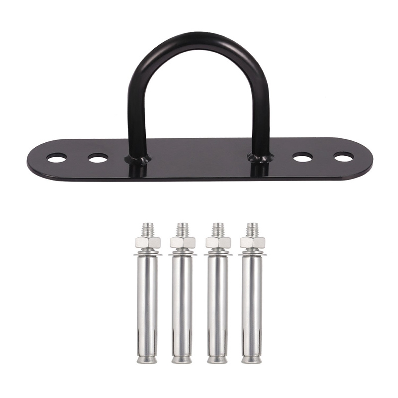 

Rope Wall Ceiling Bracket Anchor Bracket Hook for Elastic Shoulder Strap Body Weight Strength Training Yoga Swings Hammocks Boxi, Red