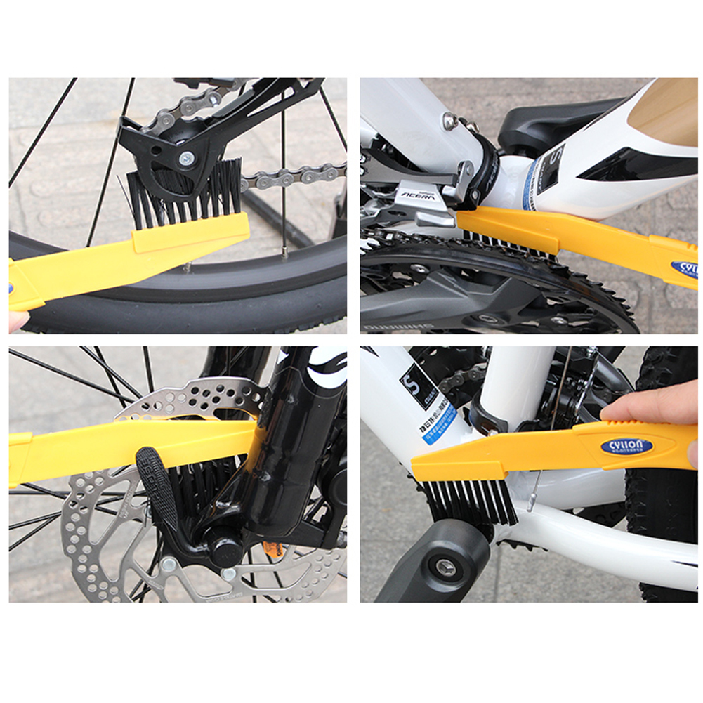 2021 Bicycle Cleaing Tool Kits Bike Chain Cleaner Tire Brushes Road