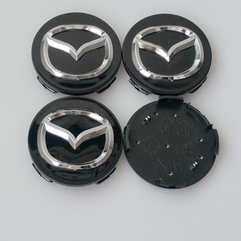 Wholesale Stylish And Cheap BRAND Car Styling 56MM Mazda Wheel Hub Cap