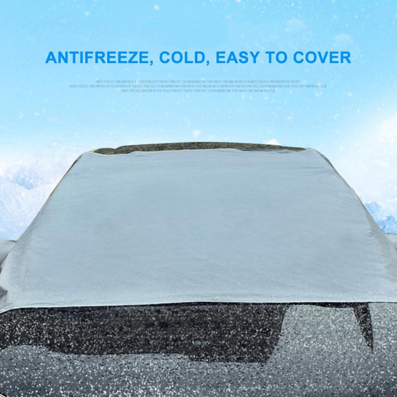 

Universal Car windshield cover sun protector winter thickening anti-frost anti-freeze Snow Ice Shield Cover Front glass