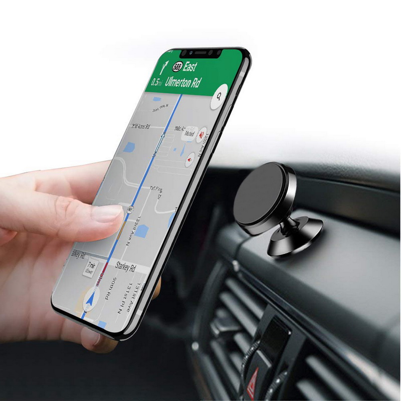 

Magnetic Car Phone Holder Stand in Car Cellphone Stand Mount for iPhone Xs Max Xr X Dashboard Phone Holder for Samsung S9 Xiaomi, Black