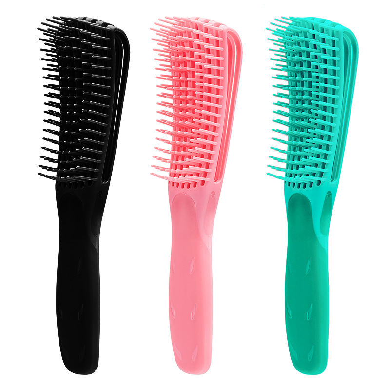 

Hair Brush Styling Tools Eight-claw Comb Anti-Static Scalp Massage Hair Comb Eight Rows